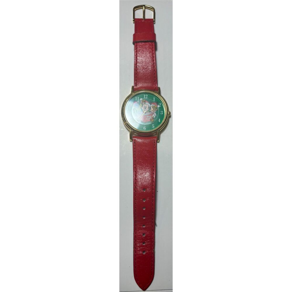 Vintage Lorus Disney Christmas Watch – Mickey & Friends Caroling –Fresh Battery! - Picture 3 of 3